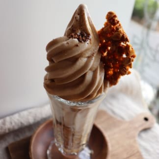 ベジカフェ沖縄/デトックスカフェフェリシダード/ソフトクリーム 